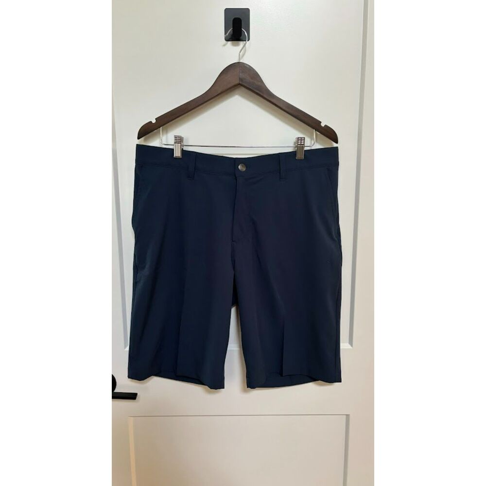 Men's Adidas Navy Golf Shorts, Size 34